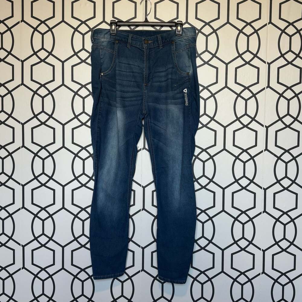 Reebok Women's Blue Denim Skinny Jeans Size 31